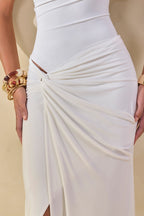 Loovay Aurélisse Set, Gedrapeerde Jersey Elegantie