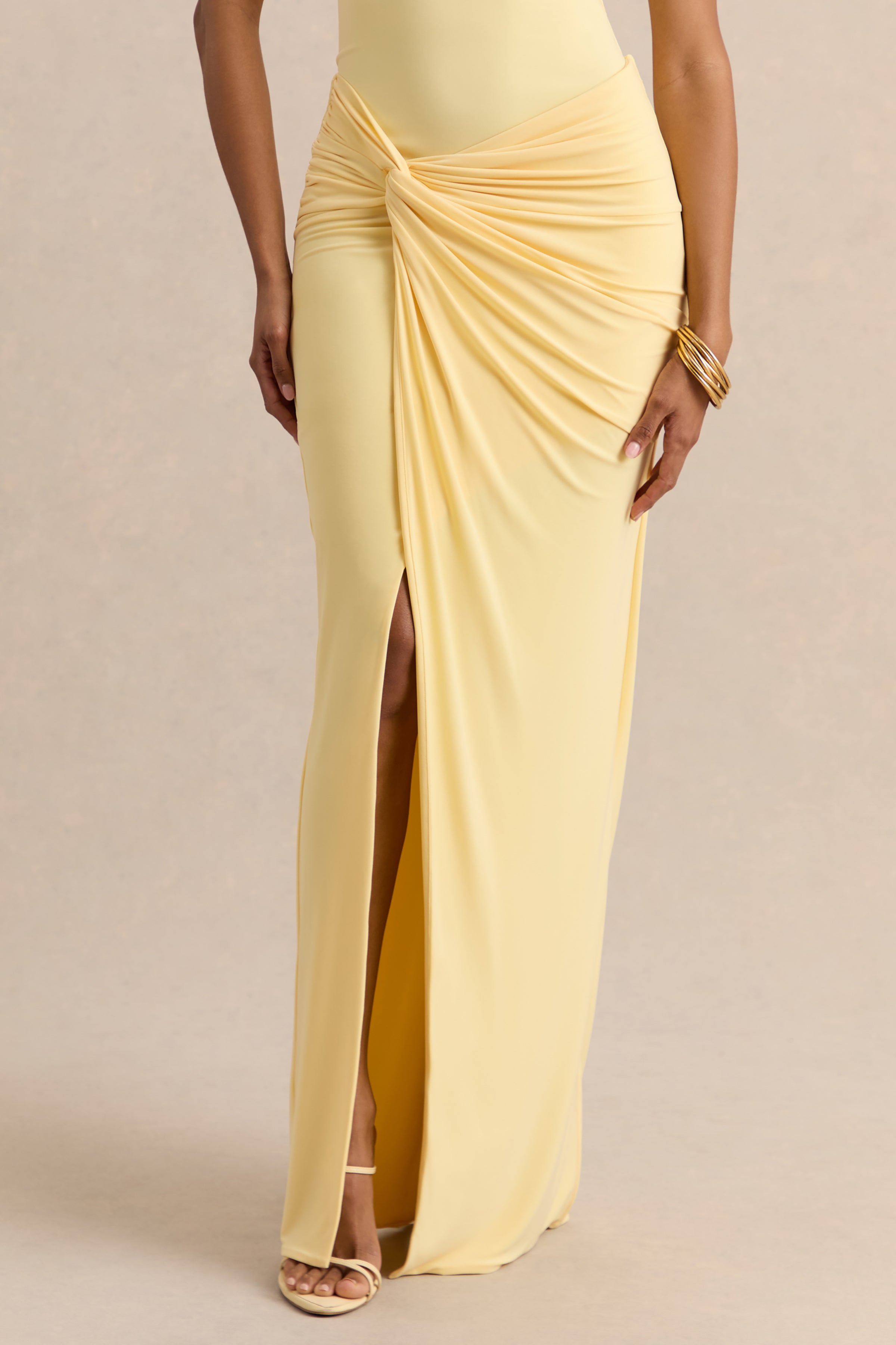 Loovay Solienne Set, Gedrapeerde Jersey Elegantie