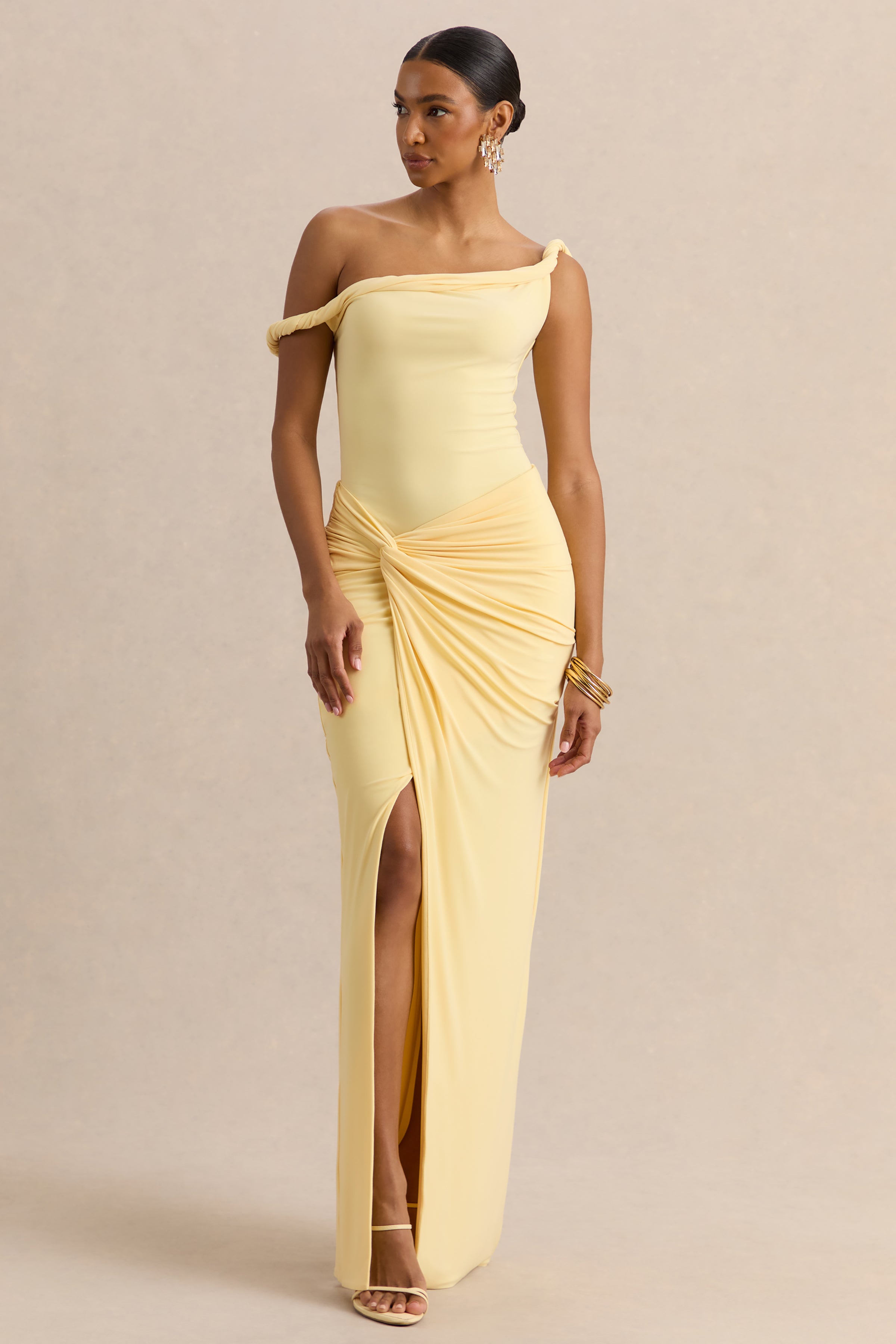 Loovay Solienne Set, Gedrapeerde Jersey Elegantie