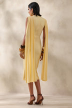 Loovay Celestine Jurk, Midi Jurk met Cape