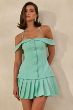 Loovay Mintéra Set, Bardot Plooi Elegantie