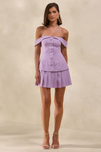 Loovay Lavessia Set, Bardot Plooi Elegantie