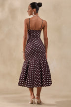 Loovay Polaria Set, Polkadot Midi Elegantie