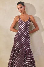 Loovay Polaria Set, Polkadot Midi Elegantie