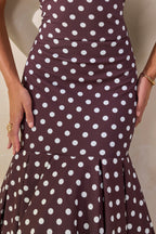 Loovay Polaria Set, Polkadot Midi Elegantie
