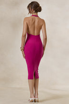 Loovay Fiamoura Jurk, One Shoulder Midi Elegantie