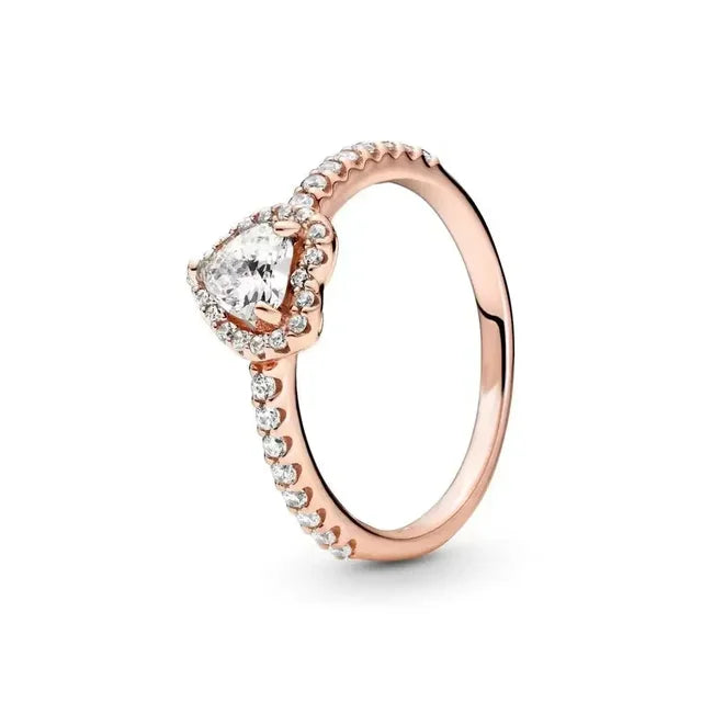 Loovay Isalune Ring, Hartvormig Design