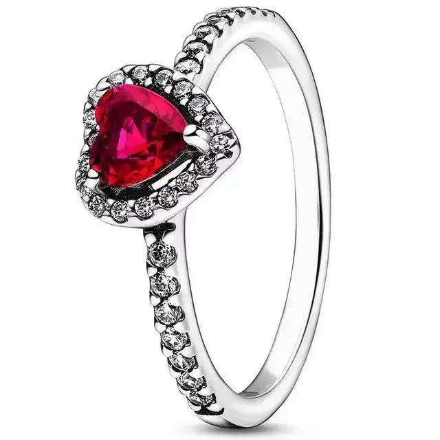 Loovay Isalune Ring, Hartvormig Design