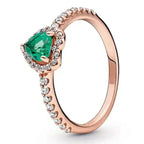 Loovay Isalune Ring, Hartvormig Design