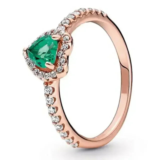 Loovay Isalune Ring, Hartvormig Design