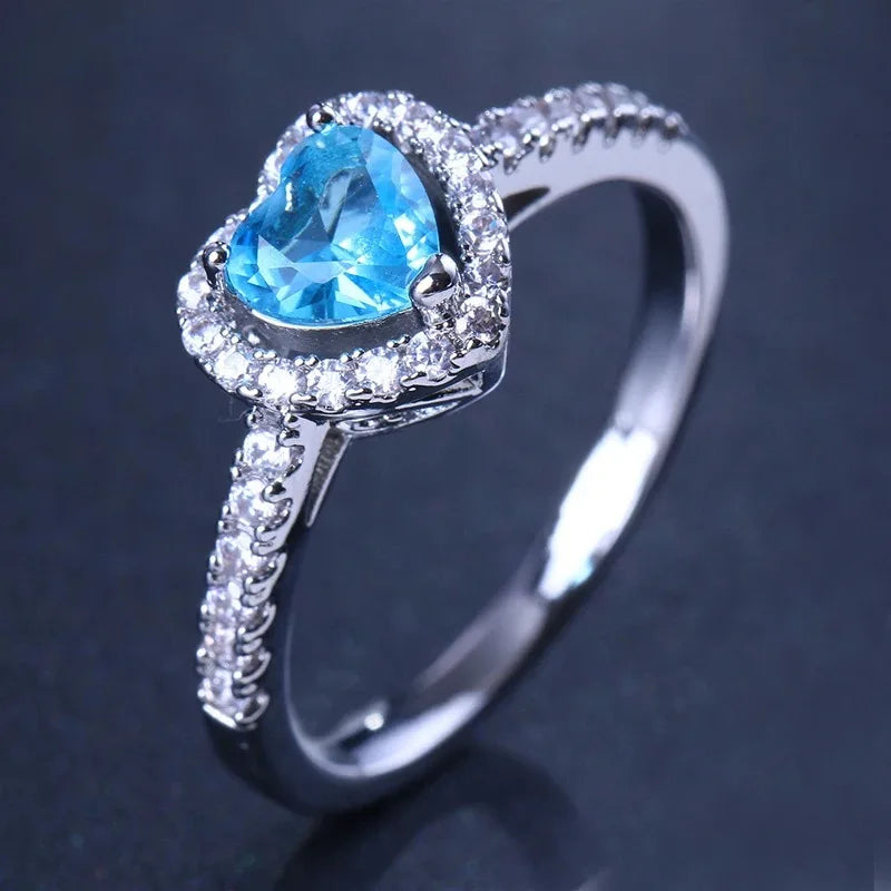 Loovay Isalune Ring, Hartvormig Design