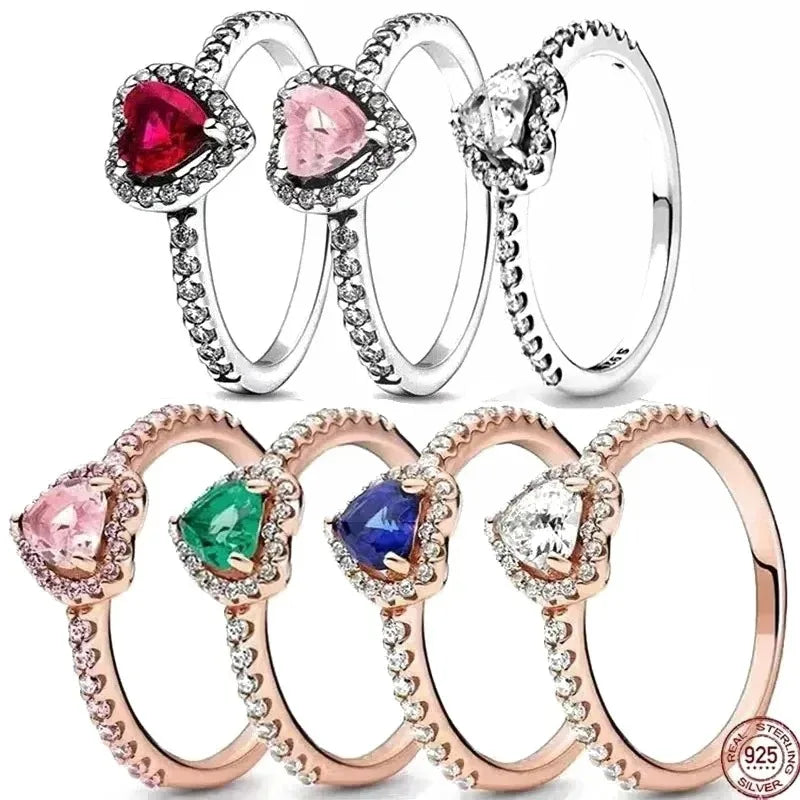 Loovay Isalune Ring, Hartvormig Design