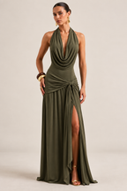 Loovay Seraphine, Draped Maxi Set