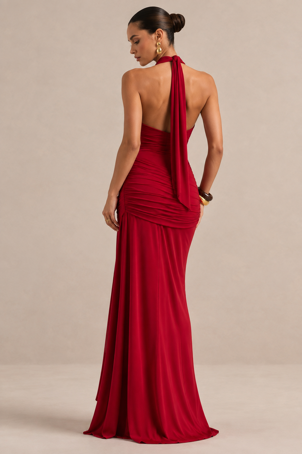 Loovay Seraphine, Draped Maxi Set