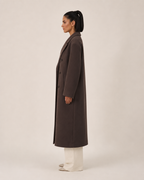 Loovay Marovelle Jas, Bruine Oversized Manteljas