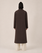 Loovay Marovelle Jas, Bruine Oversized Manteljas