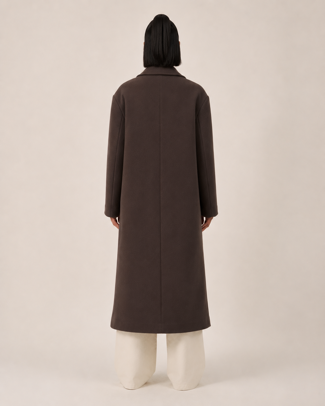 Loovay Marovelle Jas, Bruine Oversized Manteljas