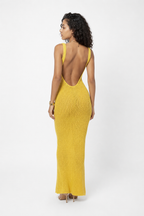 Loovay Soleilara Maxi Jurk, Gehaakt Design