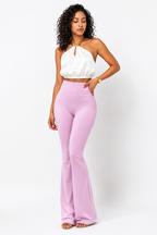 Loovay Aerelle Yoga Broek, Flared Pasvorm