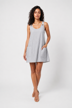 Loovay Solenne Jurk, Gestreept Design