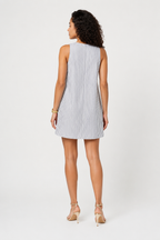Loovay Solenne Jurk, Gestreept Design