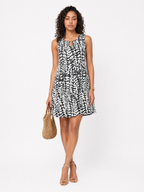 Loovay Zaflora Mini Jurk, Kleurrijke Print