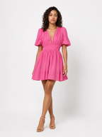 Loovay Evelisse Mini Jurk, Elegante V Hals
