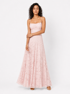 Loovay Amorelle Maxi Jurk, Kantdetails