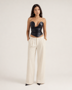 Loovay Vespera Body, Strapless Body met Diepe Halslijn