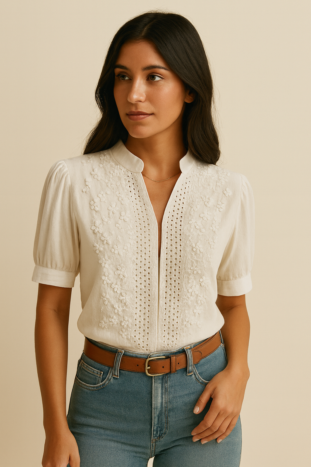 Elvira – De blouse die nooit uit de mode raakt