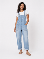 Loovay Denova Jumpsuit, Verstelbare Denim Bandjes