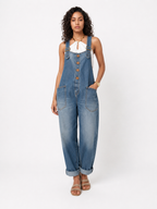 Loovay Denova Jumpsuit, Verstelbare Denim Bandjes