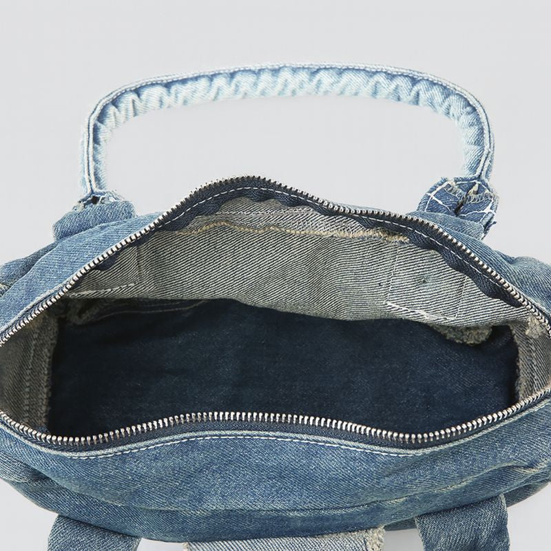 Loovay Stella Tas, Denim Sterdetail