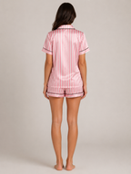 Loovay Revaline Satijnlook Pyjamaset met Short