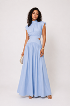 Loovay Seravelle Maxi Jurk, Taille Cut Out