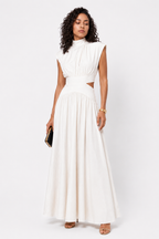 Loovay Seravelle Maxi Jurk, Taille Cut Out