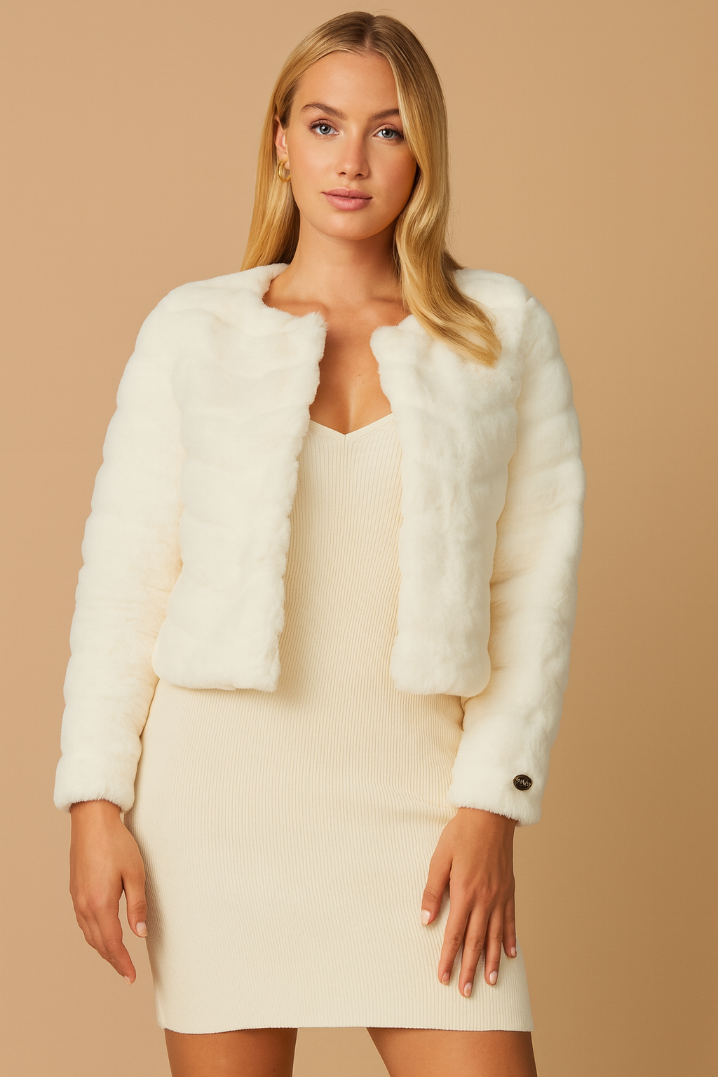 Elanora – De faux fur jas die pure elegantie uitstraalt