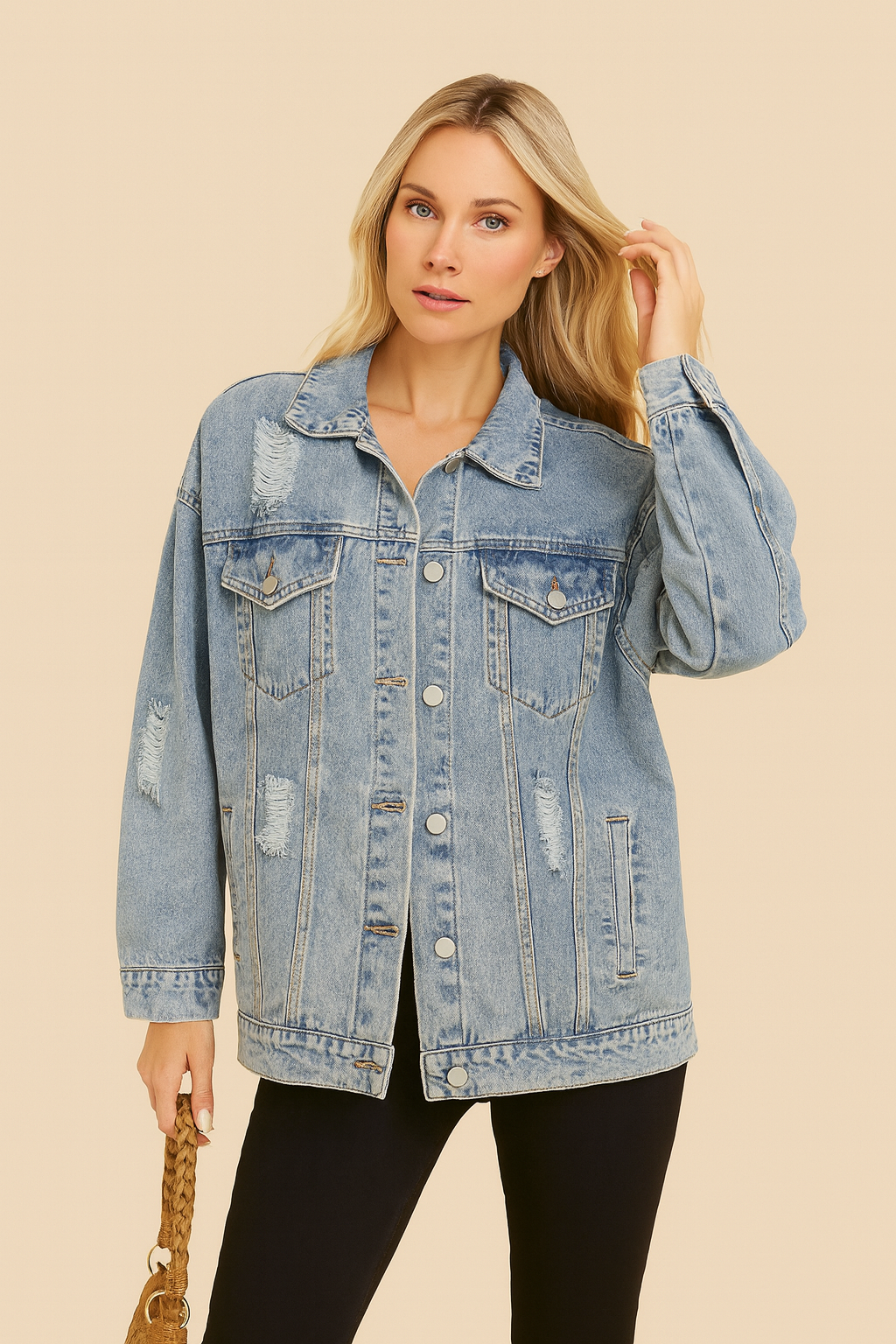 Veyra – Het denim jasje met attitude