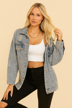 Veyra – Het denim jasje met attitude