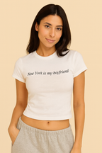 NY Spirit – De baby tee met attitude