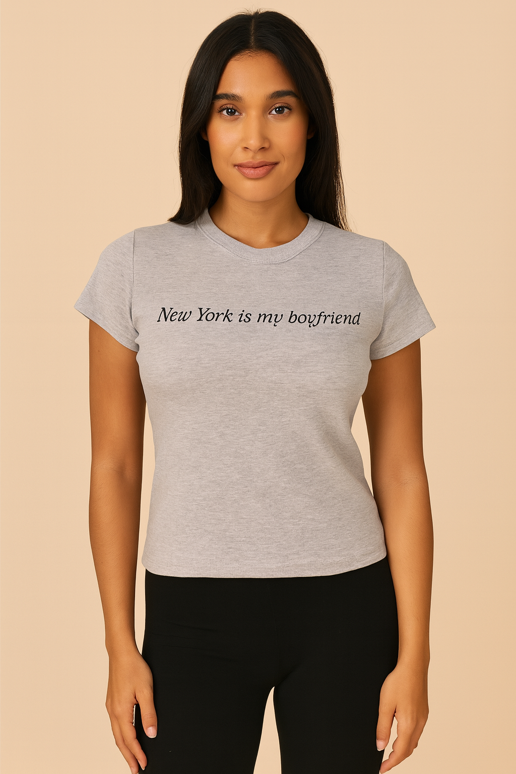 NY Spirit – De baby tee met attitude