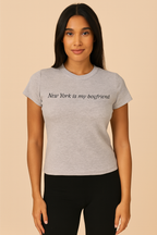 NY Spirit – De baby tee met attitude