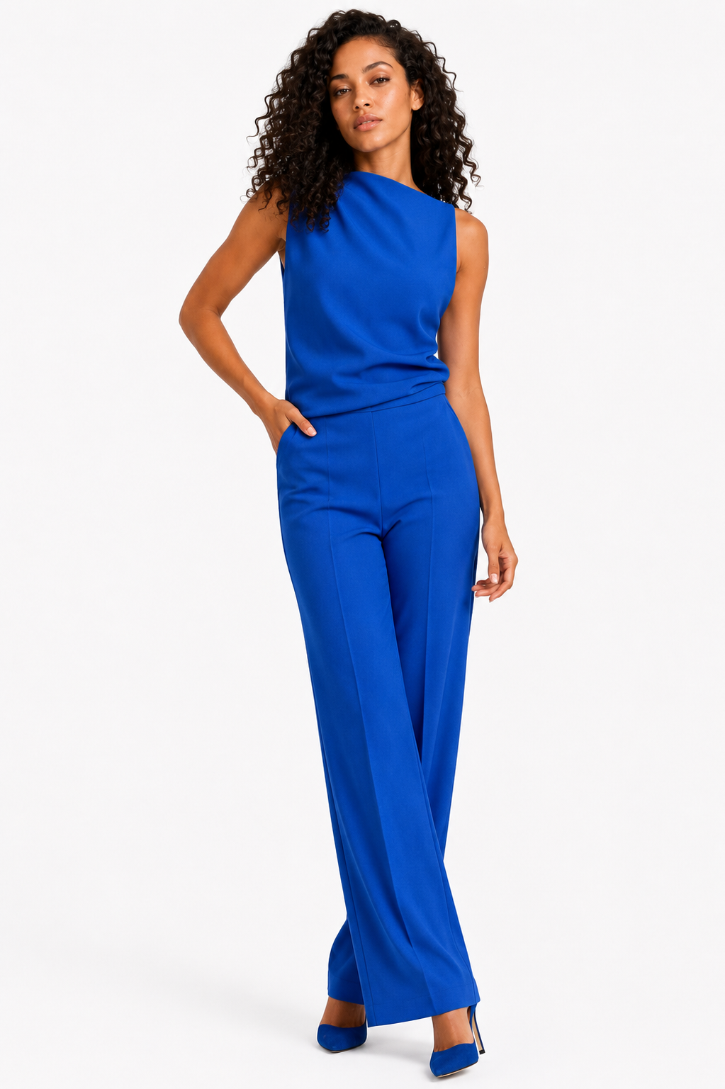 Loovay Avelinne Jumpsuit, Wijde Pijpen Design
