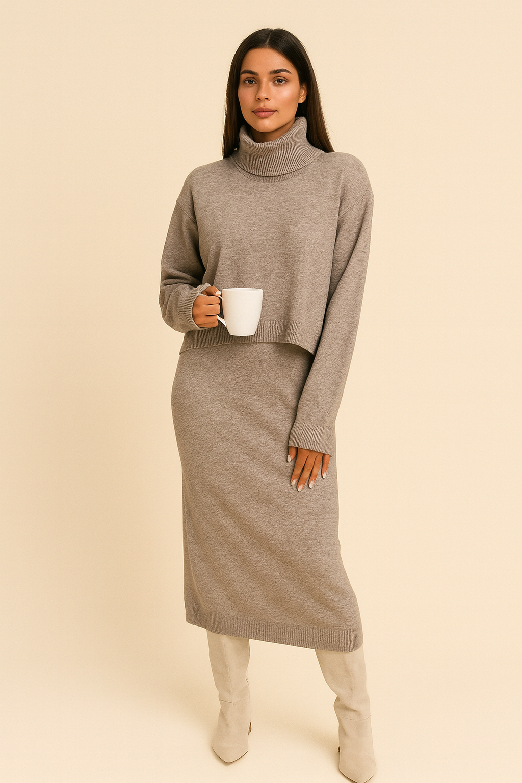 Mirellé – De knit set die comfort en stijl moeiteloos combineert