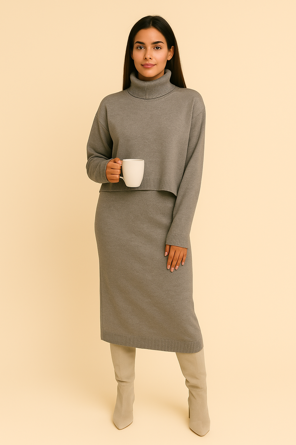 Mirellé – De knit set die comfort en stijl moeiteloos combineert