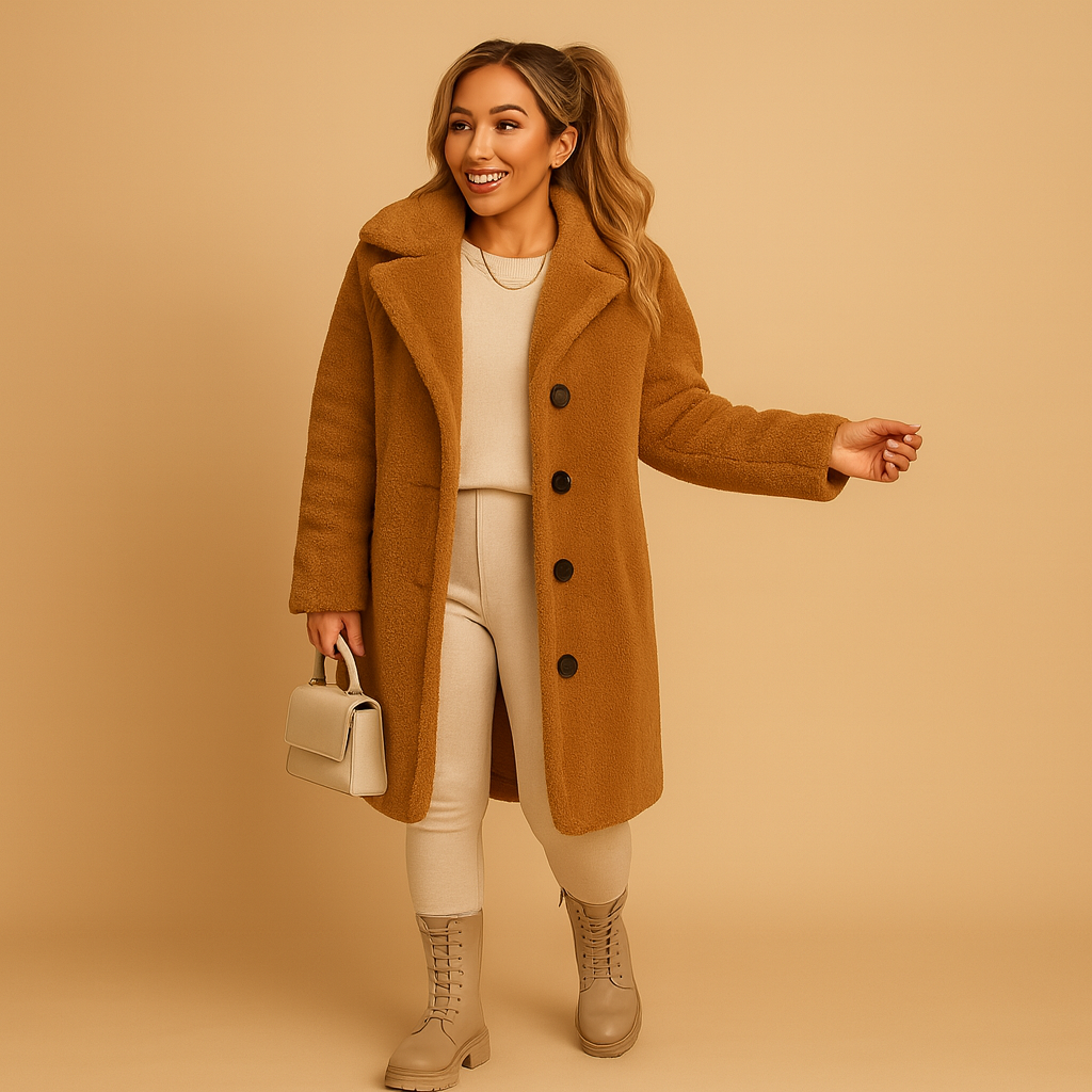 Cassandra – De teddy jas die zachtheid en stijl verenigt