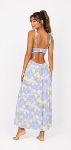 Loovay Soleil, Maxi Strandjurk met Bloemenprint
