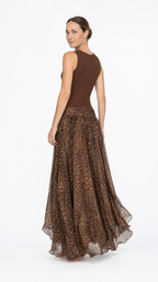 Loovay Savanna, Maxi Jurk met Luipaardprint