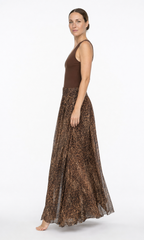 Loovay Savanna, Maxi Jurk met Luipaardprint