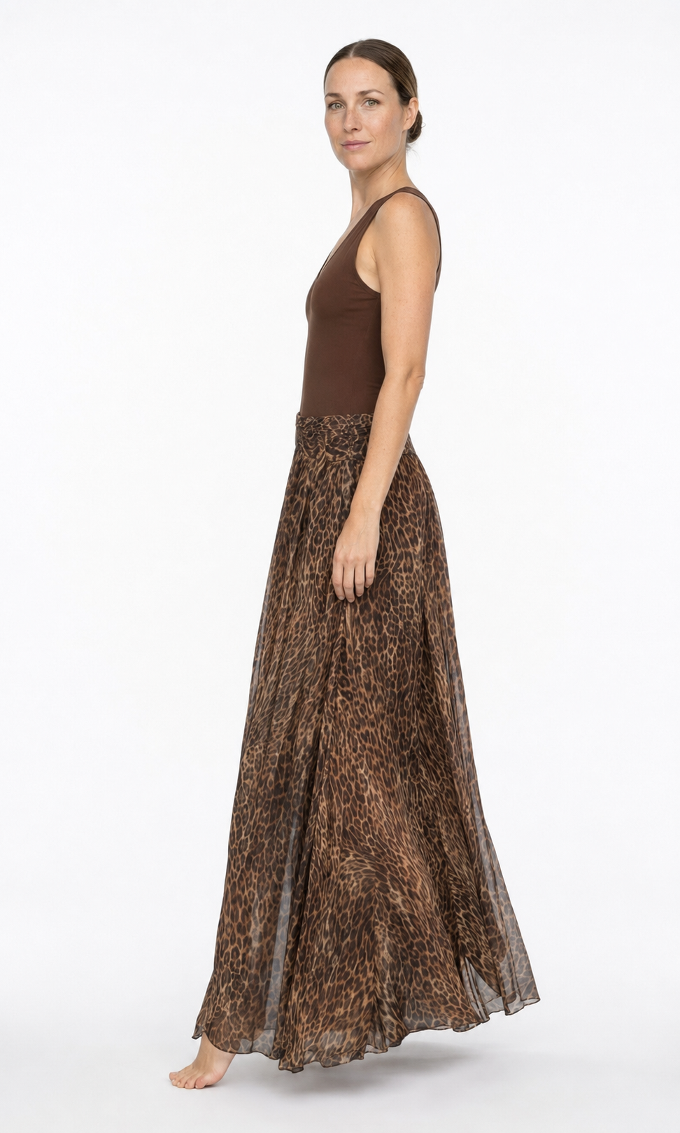 Loovay Savanna, Maxi Jurk met Luipaardprint
